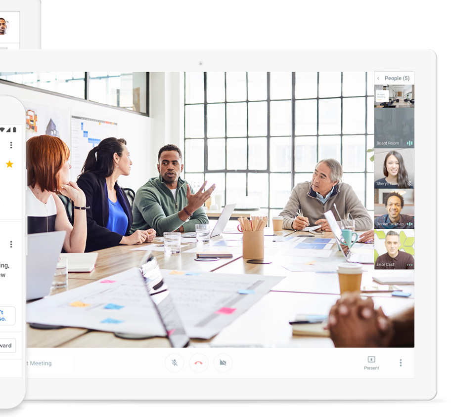 Google offers Advanced Hangouts Meet to all GSUITE clients