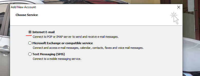 Howto configure Microsoft Outlook 2010