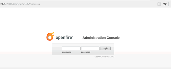 Openfire Login